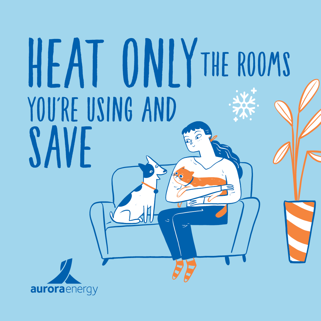 Heat only the rooms you're using and save