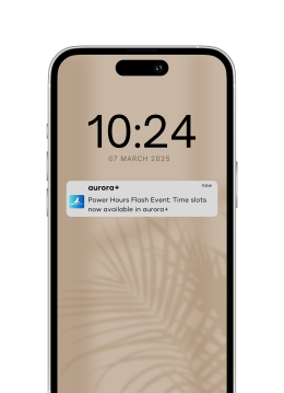 image of push notification on mobile phone