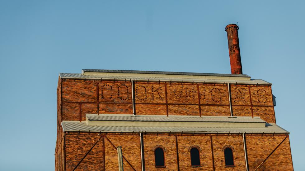 Old gas factory building